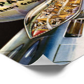 Poster Lignes de l'espace (Coin)