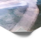 Poster Lignes de lunettes de sécurité (Coin)