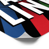 Poster Lignes de partie CBC (Coin)