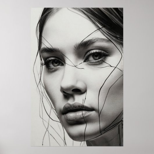 Poster Lignes de pensée (Devant)