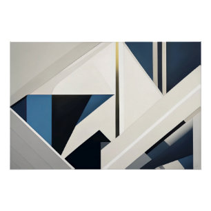 Poster Lignes d'infini