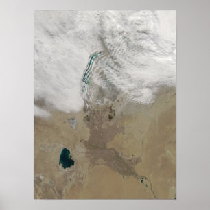 Poster Lignes distinctives des nuages