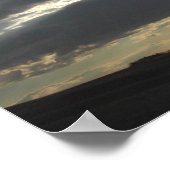 Poster Lignes électriques — Ésaïe 40:29-31 (Coin)