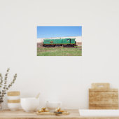 Poster Lignes ferroviaires SMS Baldwin AS616 # 554 (Cuisine)