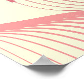 Poster Lignes géométriques : Abstrait Arrière - plan sans (Coin)