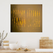 Poster Lignes lumineuses, (Cuisine)