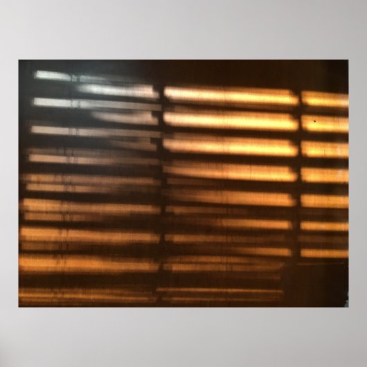 Poster Lignes lumineuses, (Devant)