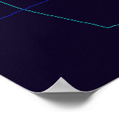 Poster Lignes minimalistes (Coin)