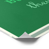 Poster Lignes parallèles de devis d'Humour mathématique (Coin)