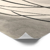 Poster Lignes rythmiques | Abraham Walkowitz (Coin)