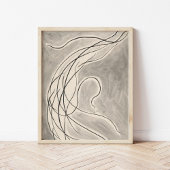 Poster Lignes rythmiques | Abraham Walkowitz