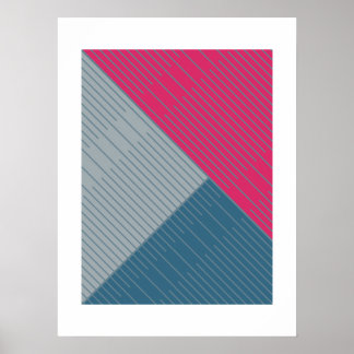 Poster Lignes simples et élégantes 2