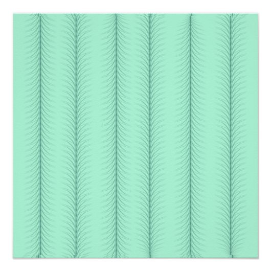 Poster Lignes verticales sur le motif vert menthe (Devant)