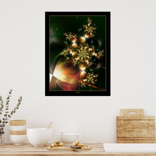 POSTER LIGNESBOUTEILLES (Cuisine)