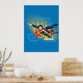 Poster Ligue de Justice (Cuisine)