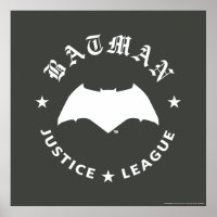 Ligue de Justice | Batman Retro Bat Emblem