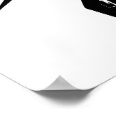 Poster Ligue de Justice | Cyborg Digital Noir Pop Art (Coin)