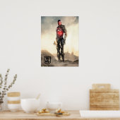 Poster Ligue de Justice | Cyborg Sur Le Champ De Bataille (Cuisine)