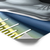 Poster Ligue de Justice | Graphique de croissance (Coin)