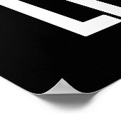 Poster Ligue de Justice | Logo de la Justice League (Coin)