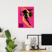 Poster Ligue de Justice | Wonder Woman Icon Silhouette (Bureau à domicile)