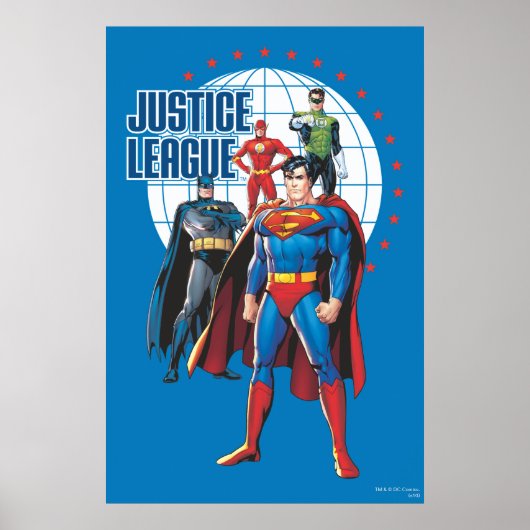 Poster Ligue de la Justice (Devant)