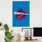 Poster Ligue de la justice et du monde (Bureau à domicile)