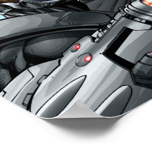 Poster Ligue de la justice - Groupe 1 (Coin)