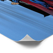 Poster Ligue de la justice - Groupe 3 (Coin)