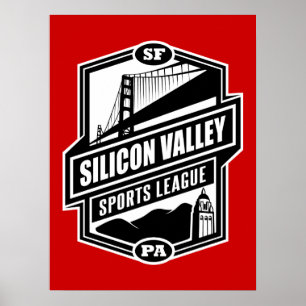 Poster Ligue des sports de la Silicon Valley