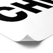 Poster Ligue d'ingénieurs chimistes (Coin)