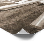 Poster Ligue nationale de baseball 1888 (Coin)