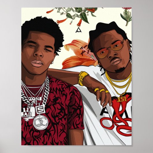 Poster LIL BABY x GUNNA (Devant)