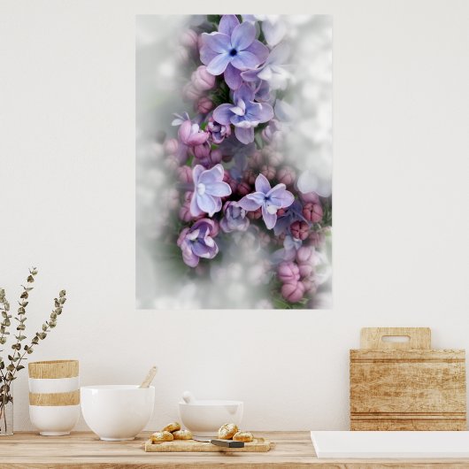 Poster Lilac fleurit (Cuisine)