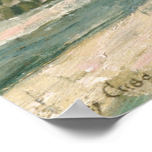 Poster Lilacs dans la fenêtre par Mary Cassatt Peintre am (Coin)