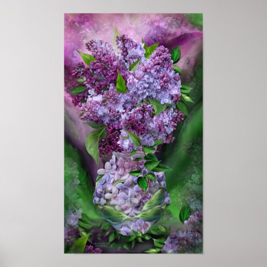 Poster Lilacs Dans Lilac Vase Poster/Imprimer (Devant)