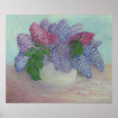 Poster Lilacs Dans Un Vase (Devant)