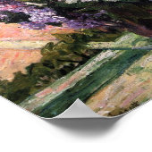 Poster Lilacs dans une fenêtre | Mary Cassatt (Coin)