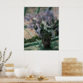 Poster Lilacs dans une fenêtre par Mary Cassatt, Art Vint (Cuisine)