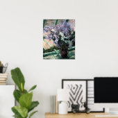Poster "Lilacs in a Window" de Cassatt (Bureau à domicile)
