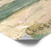 Poster Lilacs in Window by Mary Cassatt American Painter (Coin)