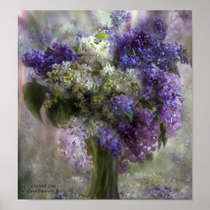 Poster Lilacs Of Love Art Poster/Imprimer