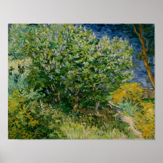 Poster Lilacs, Vincent van Gogh