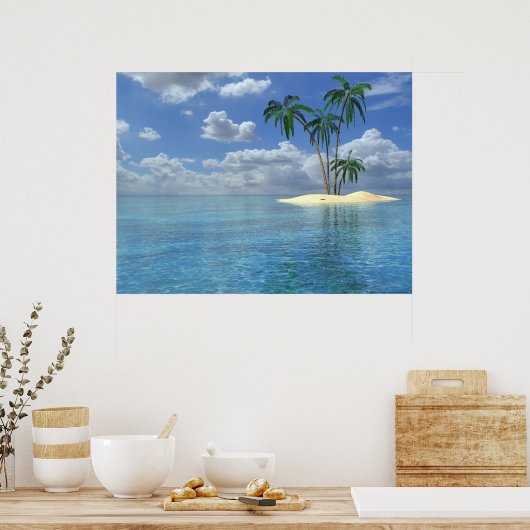 Poster L'île (Cuisine)