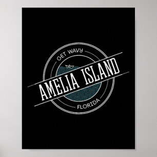 Poster l'île Amelia