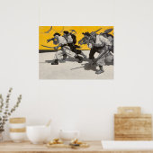 Poster L'île au trésor par Newell Convers Wyeth (Cuisine)