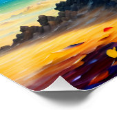 Poster L'île cachée dans l'océan (Coin)