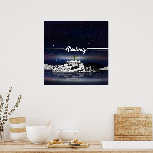 Poster L'île d'Alcatraz (Cuisine)