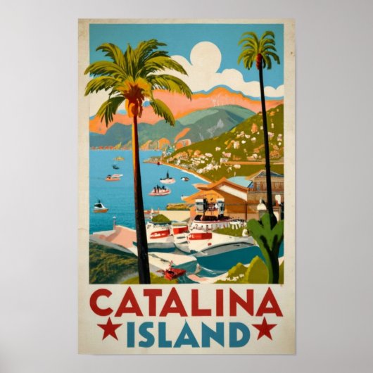 Poster L'île de Catalina (Devant)
