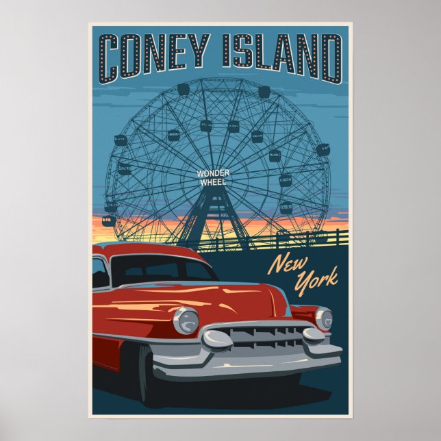Poster L'île de Coney (Devant)